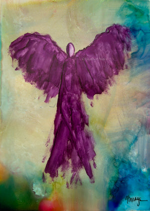 Angel Warm-Up Paintings (Scroll Through to View and Choose)