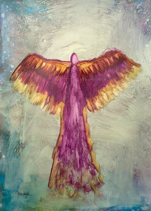 Angel Warm-Up Paintings (Scroll Through to View and Choose)