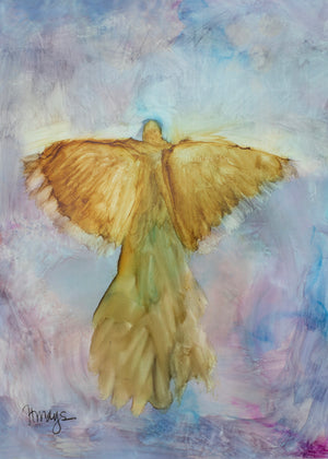 Angel Warm-Up Paintings (Scroll Through to View and Choose)