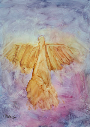 Angel Warm-Up Paintings (Scroll Through to View and Choose)