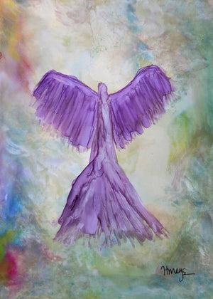 Angel Warm-Up Paintings (Scroll Through to View and Choose)