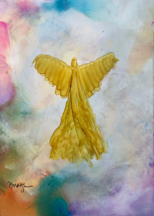 Angel Warm-Up Paintings (Scroll Through to View and Choose)