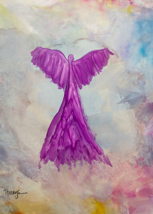 Angel Warm-Up Paintings (Scroll Through to View and Choose)