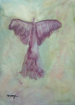 Angel Warm-Up Paintings (Scroll Through to View and Choose)
