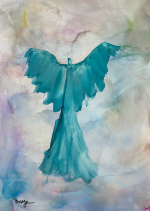 Angel Warm-Up Paintings (Scroll Through to View and Choose)