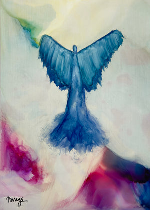 Angel Warm-Up Paintings (Scroll Through to View and Choose)