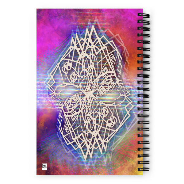 Opacity spiral notebook