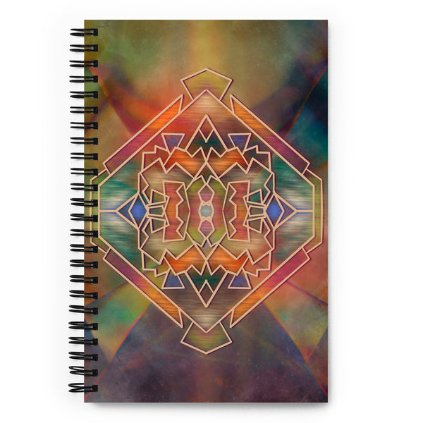 Prismatic spiral notebook